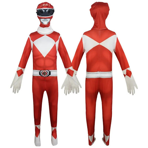 Superhelt Samurai Sentai Shinkenger Rangers Cosplay Fantasia Halloween kostumemaske Blue Ranger 170cm