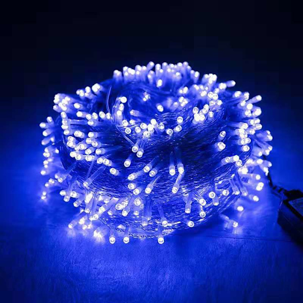 Ljus 16 färger Fjärrkontroll Plug-in String Lights 20M 200