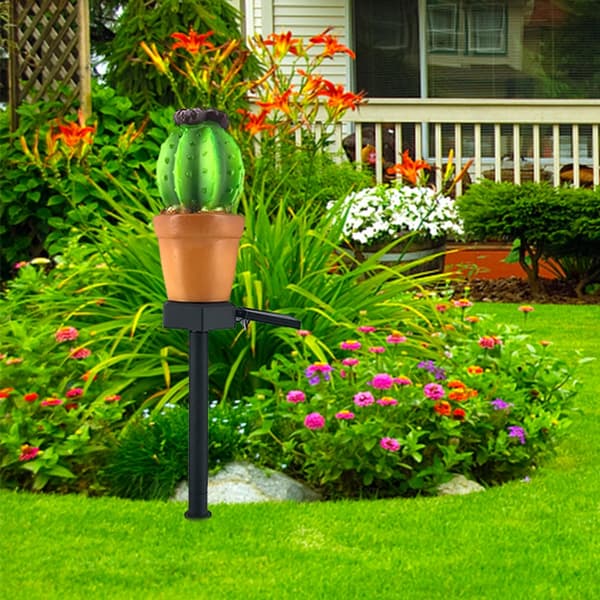 Havelyssensor Kontrollys Cactus LED Solar Light Pineapple
