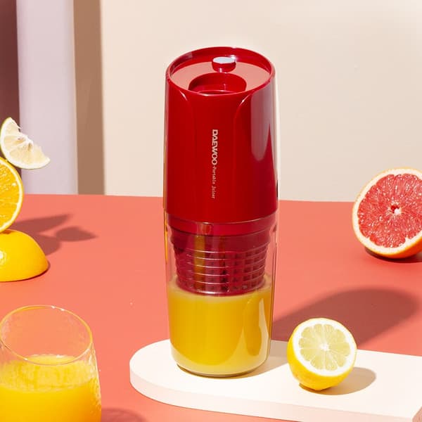 Bärbar Elektrisk Juicer Blender Mini Blender red