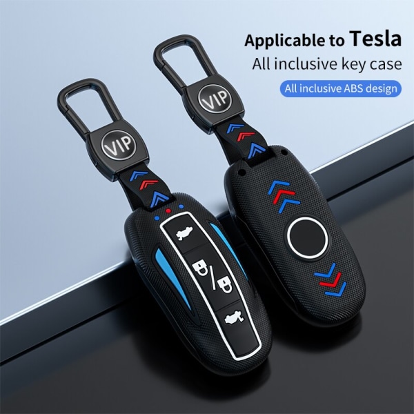 Auton Smart Key case cover Tesla Model X 3 Bag Protector Fob Band -kuoren pidikkeelle white