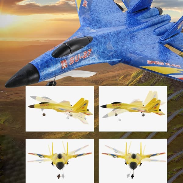 Su-27 Rc Foam Plane 2.4G radiostyrt flygplan bule