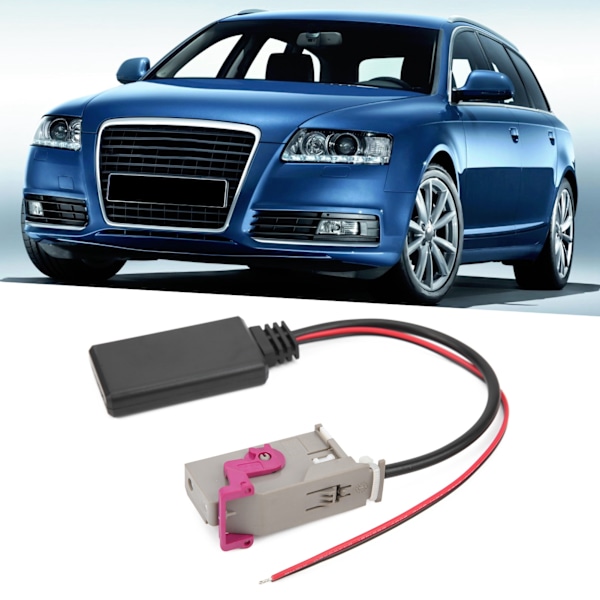 Trådløs Bluetooth lydadapter for Audi A3 A4 A6 A8 TT R8 RNS-E