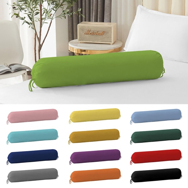 Neck Bolster sylinterimäinen tyynyliina Polyesteri Pillowslip cover tyynynpäällinen  pestävä kestävä kodin sisustus Green ad3f | Green | Fyndiq