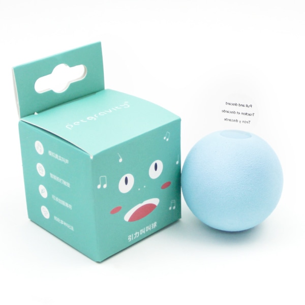 Interactive Ball Plysch Pipande Ball Pet Toy blue EVA