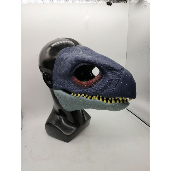 Halloween Dino Mask Roolileikki Rekvisiitta Festivaalin Lahjat Sisustus blue with eyes