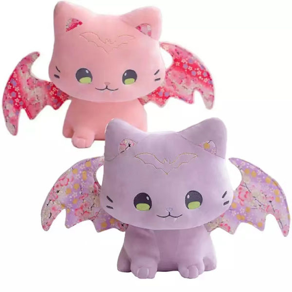 Wings plyschleksak purple 30cm