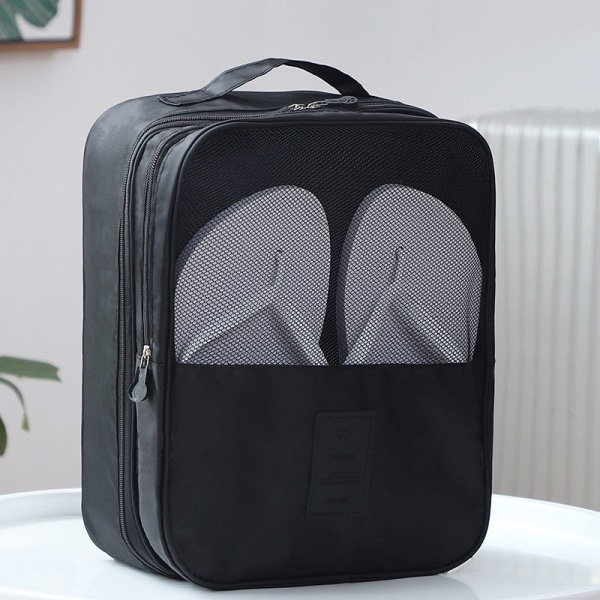 Multifunktion Bærbare Rejsesko Undertøj Tøjtasker pink 22*13*29cm