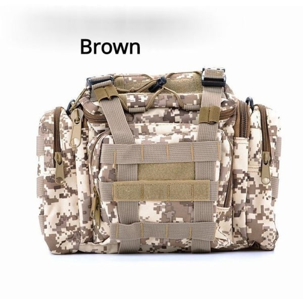 Udendørs Canvas Vandtæt Fiskeri Lure Box Tactical Package armygreen