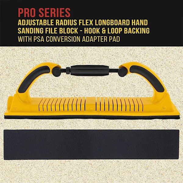 Säädettävä Longboard käsihiomaviilalohko Käsihiomakone Käsihiomaviilalohko Manuaalinen hiomatyökalu vahausurakäsin 1pc