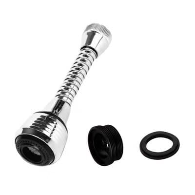 Köksroterande kran Long Nozzle  with Adapter