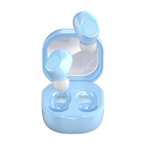 Trådløse Bluetooth 5.3-øretelefoner Sports-øretelefoner Headset blue