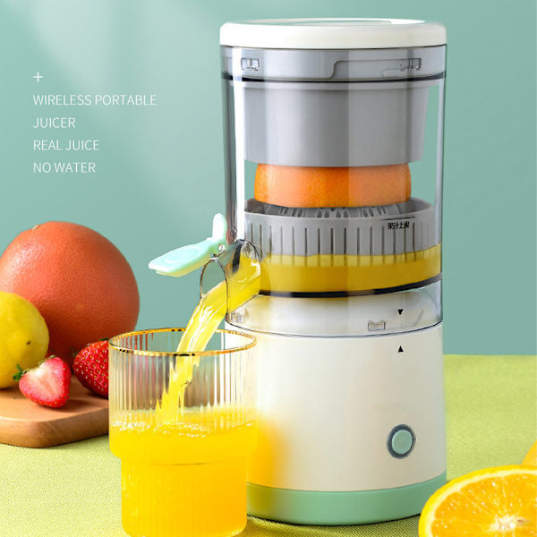 45W bærbar USB genopladelig multifunktions juicer til husholdningsbrug light green 500ml