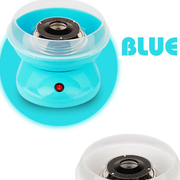 DIY elektrisk sockervaddsmaskin blue