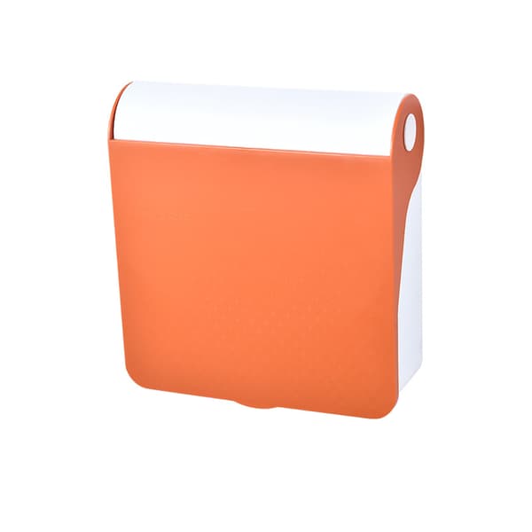 badrumsvägg smink ta emot ett case orange