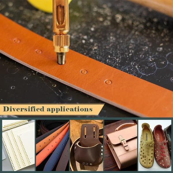 DIY stanseskrueborespidsmatrice brown 18CM×7CM×2CM