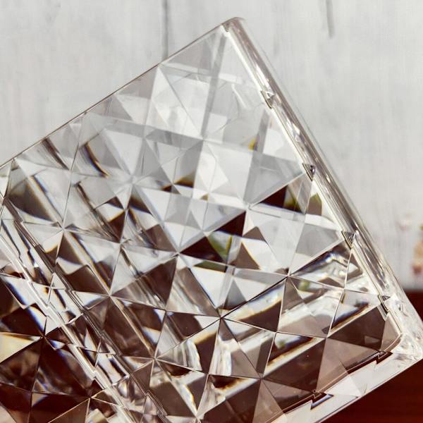 Multifunktions makeup børste opbevaringsæske Klar akryl Holdbar transparent 18.8*6.4*8.1cm