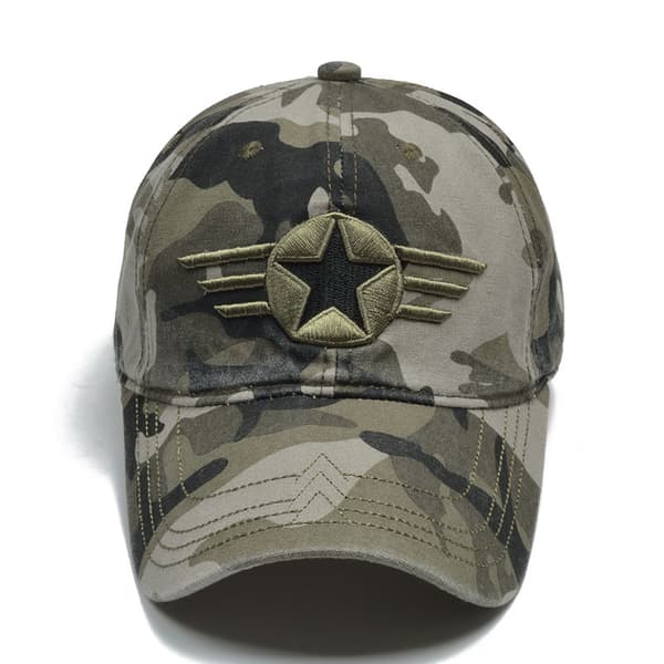 Manligt mode Casual Golf Baseball Hat camouflage