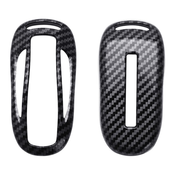 Uusi ABS Carbon Fibe -auton kauko-avain, cover , Tesla Model 3 Model S Model X -auton älyavaintarvikkeiden pidike Fob red for model x
