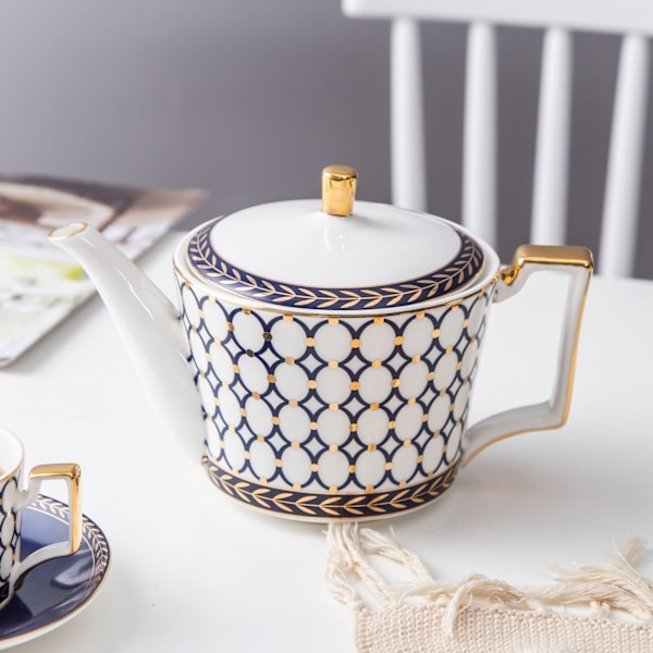 Nordic Ins Bone China Kaffekopp och fat Set Keramiskt te