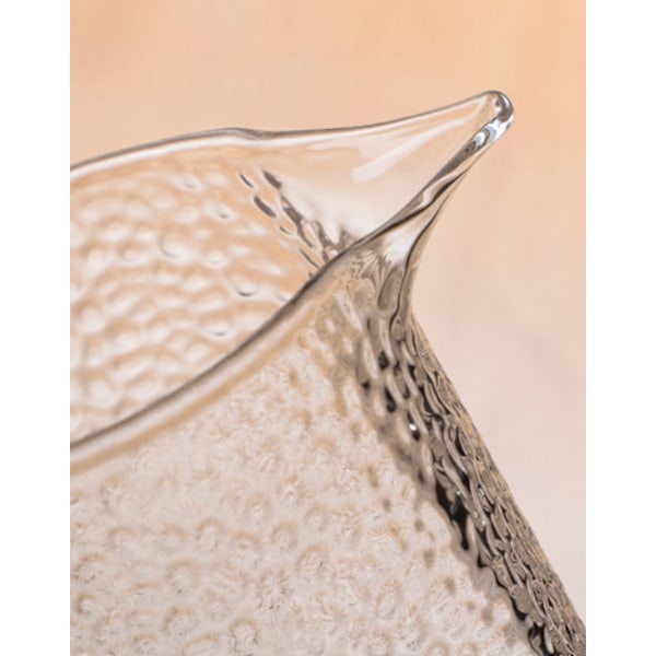 Värmebeständig hammare Teture glas tekanna Creative
