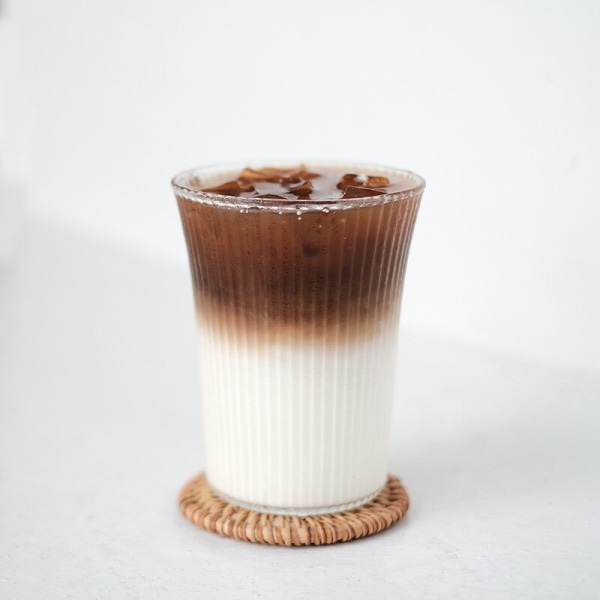 Öl Vinglas Mugg Glas Transparent Juice Cup Ins Style