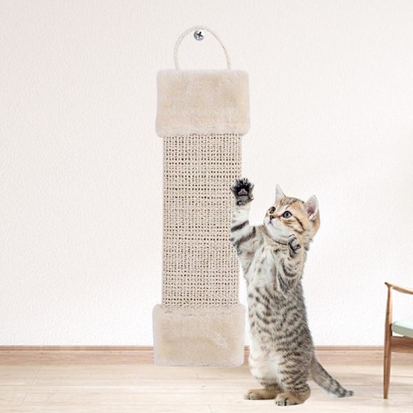Ny stil hängande rektangulär Sisal Cat Scratching Board,