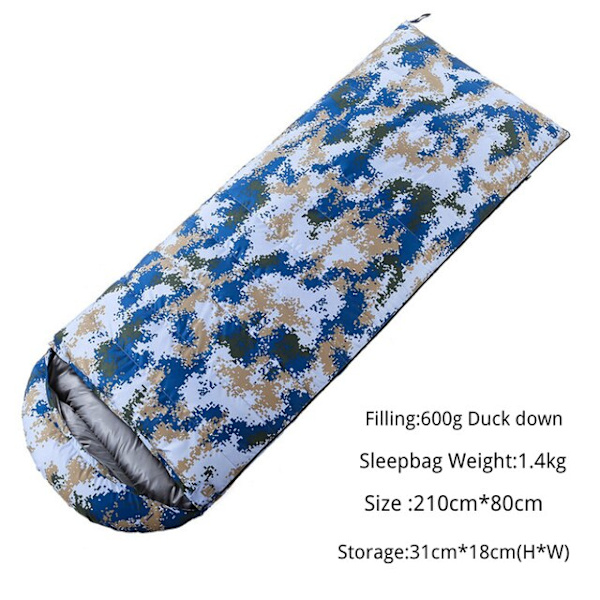 Кемпинговый портативный теплый 600 Navy Camo