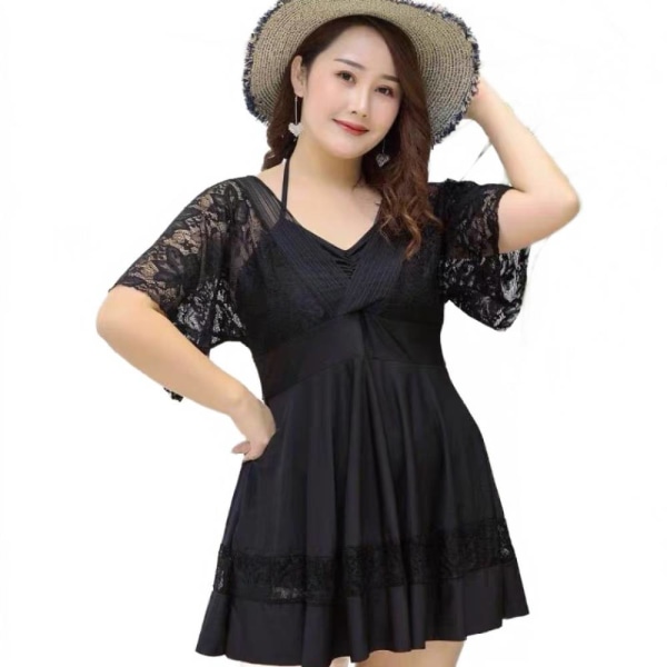 Plus Size 200 Jin Baddräkt Dam, Plus Fat Plus Size Cover