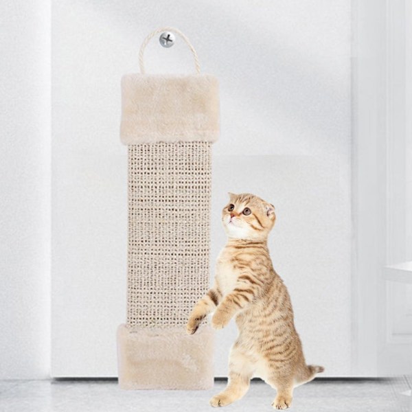 Ny stil hängande rektangulär Sisal Cat Scratching Board,