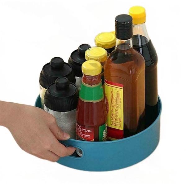Multifunktion 360 Roterande bricka Kök Kryddburk Organizer