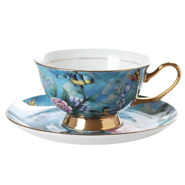 Europeisk stil lyx kaffekopp Porslin Present Cappuccino