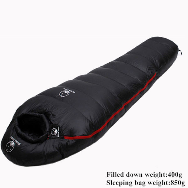 Сверхлегкий спальный мешок для 400g black