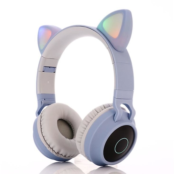 Trådlösa Cat Ear-hörlurar Bluetooth -headset för barn 2c56 | Fyndiq