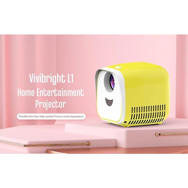 Vivibright L1 LCD-projektor 1000 Lumens Barnpresent