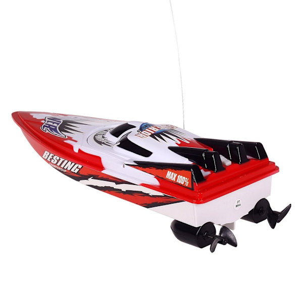 RC Racing Boat Radio Fjärrkontroll Dual Motor Boat High