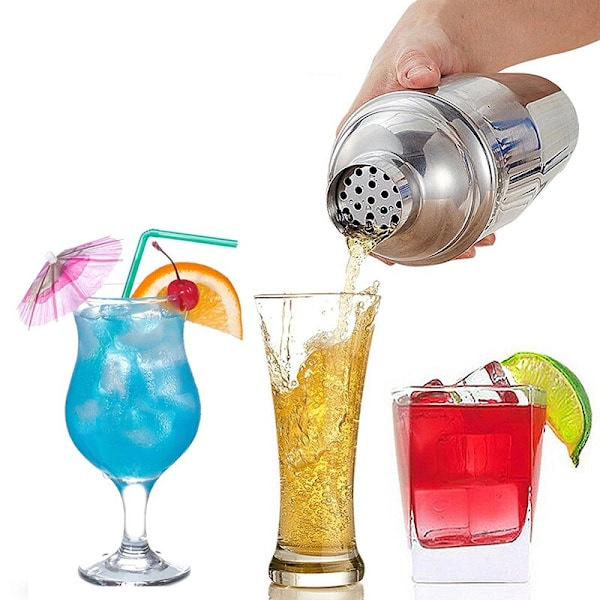 750 ml rostfritt stål cocktailshaker mixer drink bartender