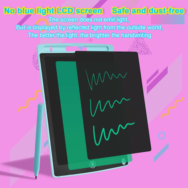 Lcd-skrivplatta 8,5 tums elektronisk ritgrafitti