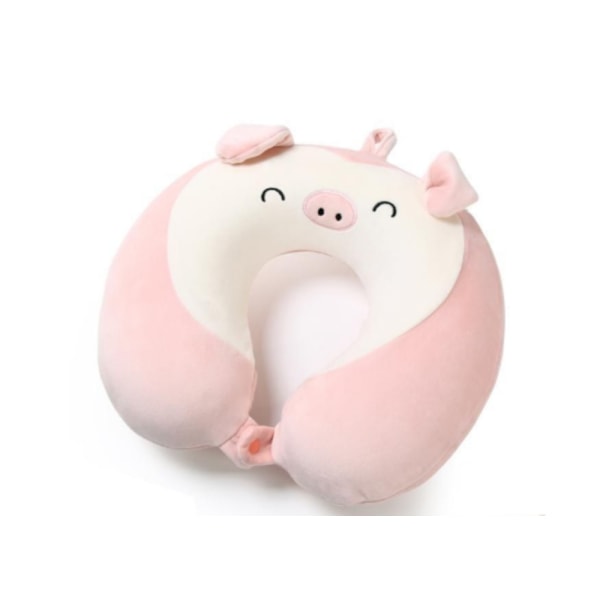 Memory Cotton U-formad kudde, Slow Rebound Compact,
