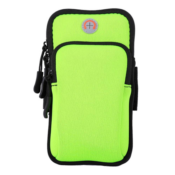 Sports Fitness Mobiltelefon Armväska, Outdoor Arm Sleeve Arm Green