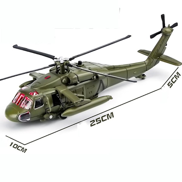 Simulering Helikopter Leksaker Lätt Ljud Transport Plane Model