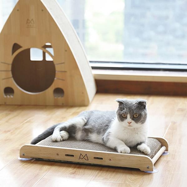 Pet Cat Paper Scraperboard Skrapstolpe för Cat Solid