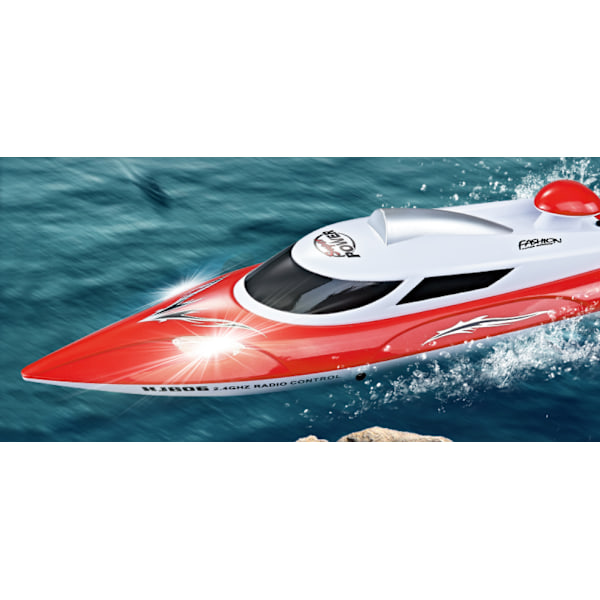RC High Speed Båt Vattentät Racing Dual Motor Model