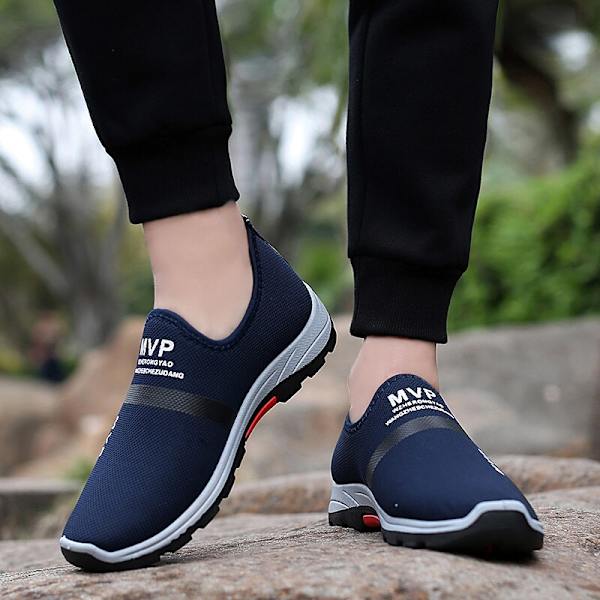 Sommar Mesh Män Skor Lättvikts Sneakers Herr Mode