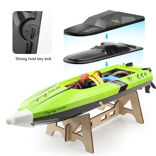 Radio RC Boats High Speed RC Racing Boat Fjärrkontroll