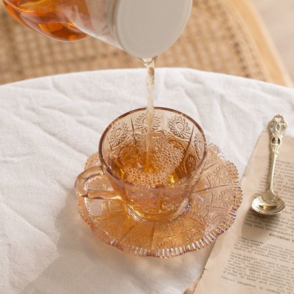Glas set Creative Mate Cup Latte Afternoon Tea