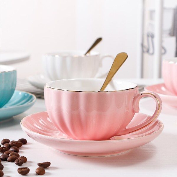 Nordic Simple Travel Kaffekopp Porslin Tekopp Mugg