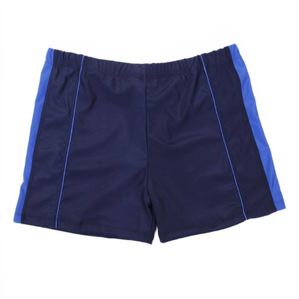 Herr Plus Size Plus vikt Lösa badbyxor, boxer Blue XXXL