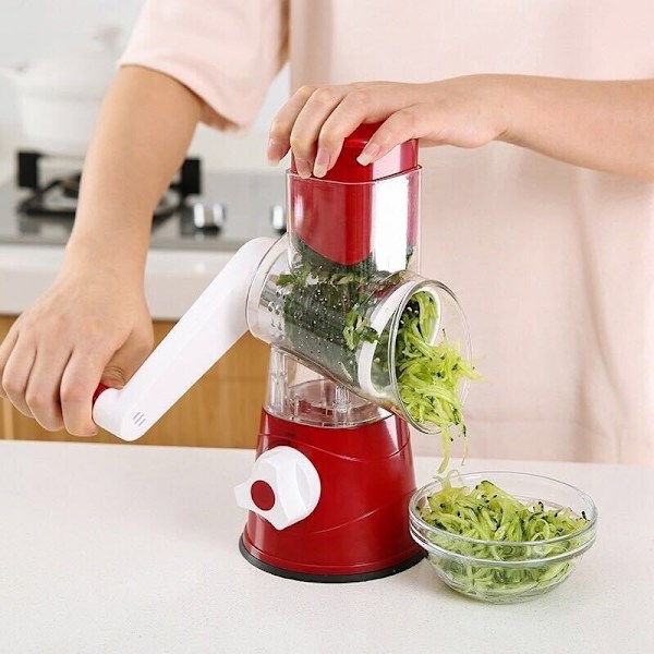 Rostfritt stål multifunktionshackblad Vegetabiliskt Green