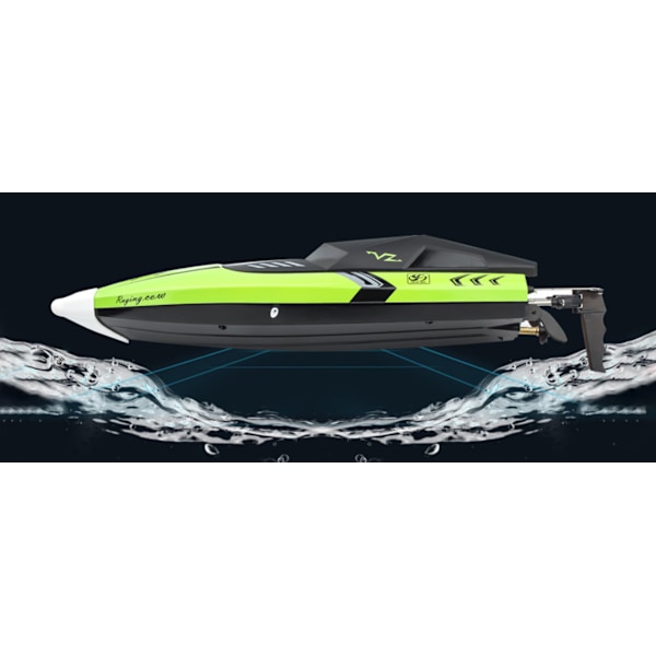 Radio RC Boats High Speed RC Racing Boat Fjärrkontroll